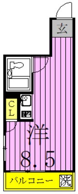 レッツビュー野口 間取り図