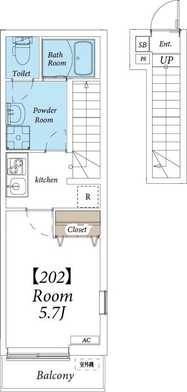 リブリ・四つ木シュトラーセ 間取り図