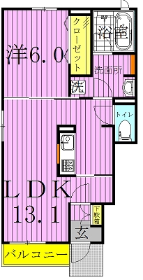 フォルトゥーナⅡ 間取り