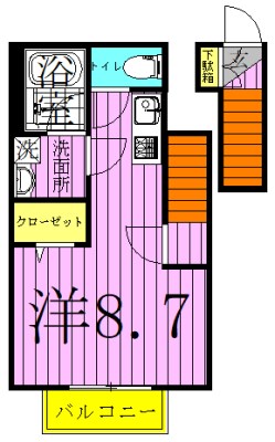 Ａ　ｇａｒｄｅｎ 間取り図