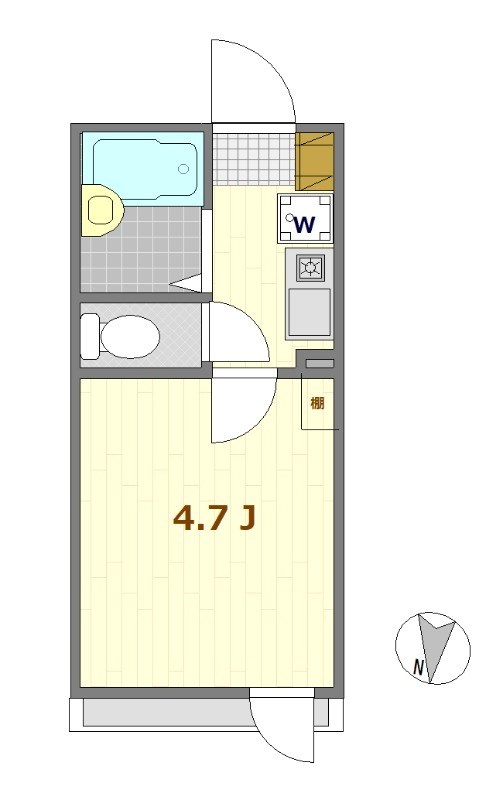 ノーザンロード扇大橋 間取り図