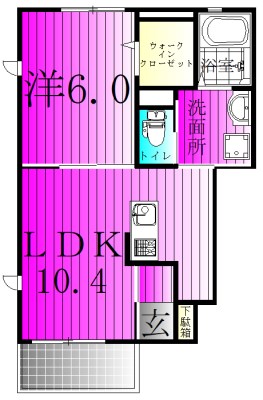 マリーパレスＣ 間取り