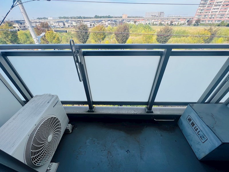 フラットおおたかの森ウエスト ベランダ