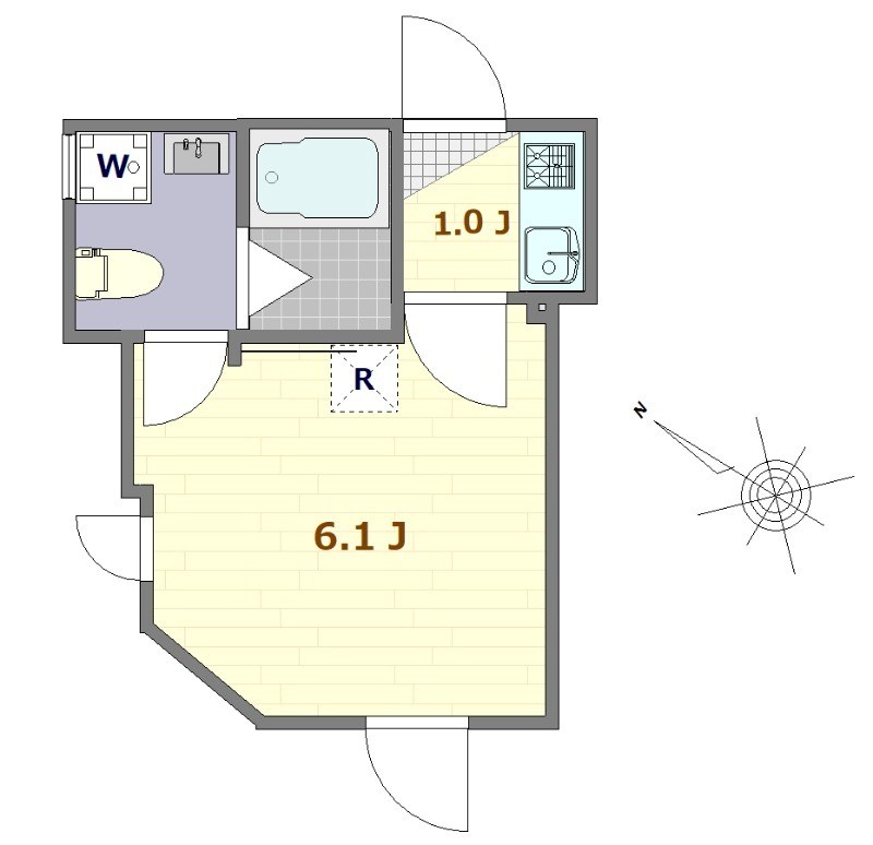 サザンロード堀切 間取り図
