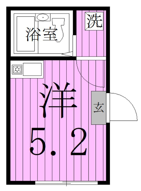 ブルーム北千住 間取り図