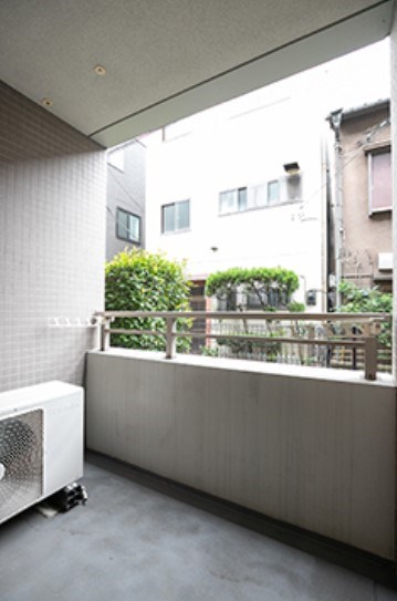 ボヌール尾久橋通り ベランダ