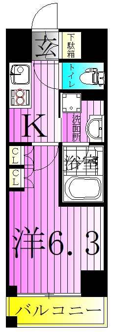 ＤＩＰＳ金町レジデンス 間取り図