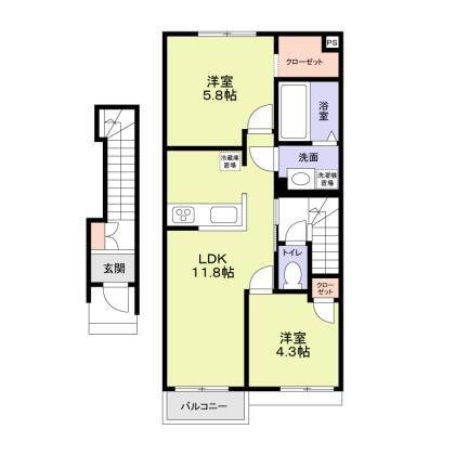 （仮称）足立区六木３丁目計画 間取り図
