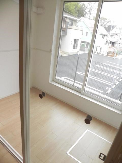 スリンキー ベランダ