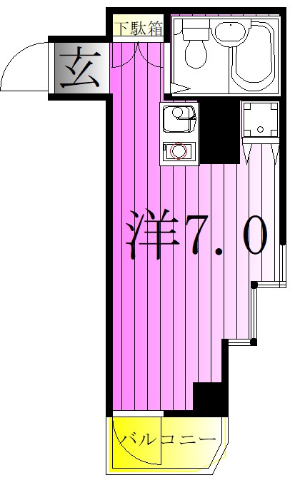 ホワイトシティ 間取り図
