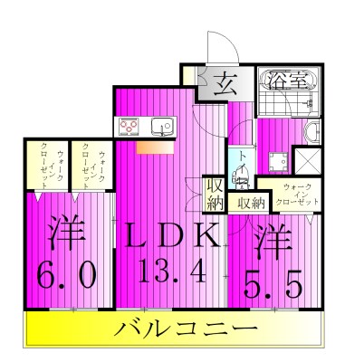 Ｅｄｅｌ　Ｈｅｉｍ 間取り