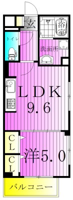 Casa南千住 間取り図