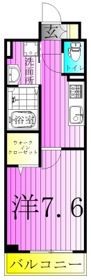 Casa南千住 間取り図