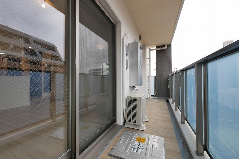 南千住レジデンス ベランダ