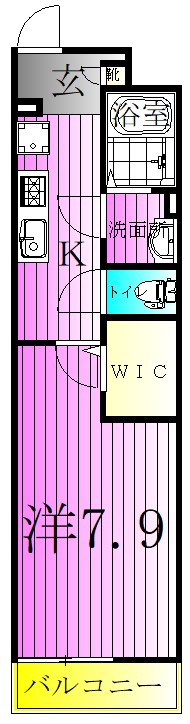 SPハウス扇大橋 間取り図