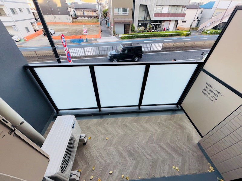 Alivis五反野 ベランダ