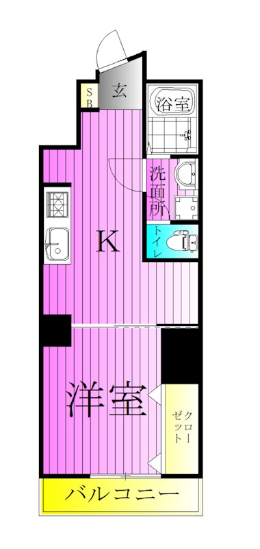 リバーパーク桜木 間取り図