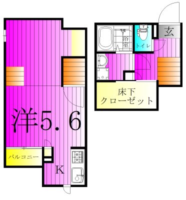 CB北柏アリビオ 間取り