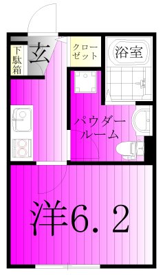 エテルノヴァローレ柏 201号室 間取り