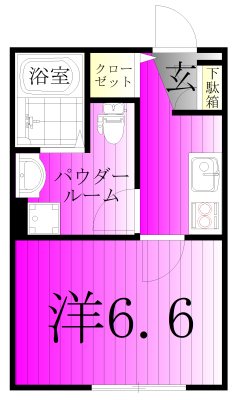 エテルノヴァローレ柏 205号室 間取り