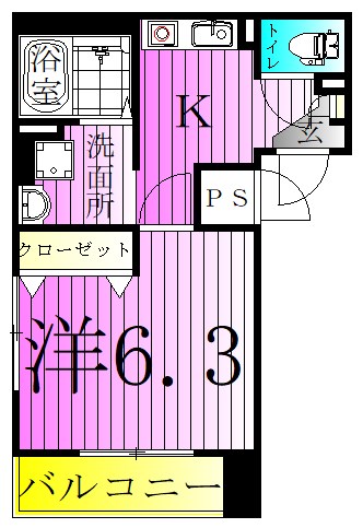ヌーベル 間取り図
