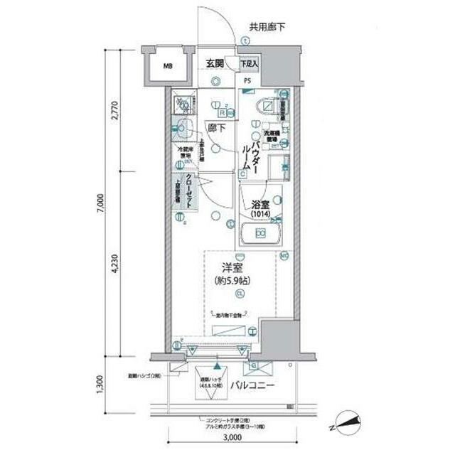 ヴァローレ松戸フィーロ 間取り