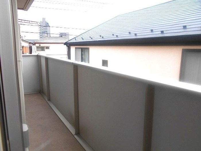 リンデンハイツ　Ⅱ ベランダ