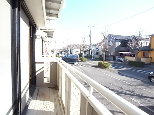 サンVパークⅡ ベランダ