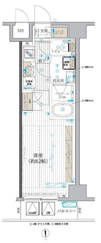 ブライズ北綾瀬 間取り図