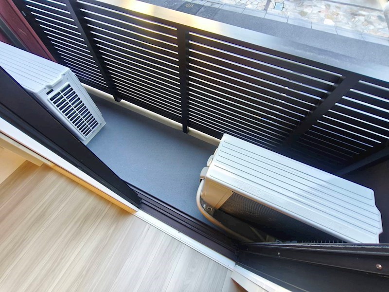 セレスティア皿沼 ベランダ