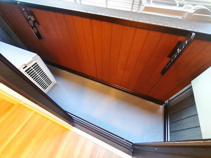 セレスティア皿沼 ベランダ