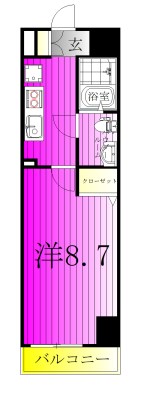 Sky Matsudo 間取り