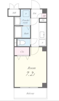 ディアコート東尾久 間取り図
