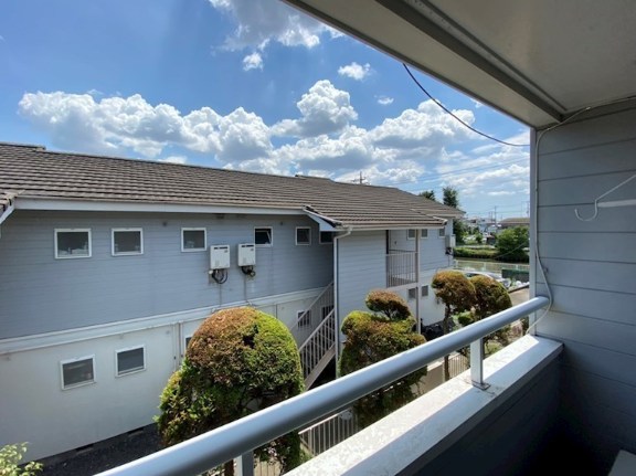 ファミールハイツC棟  ベランダ