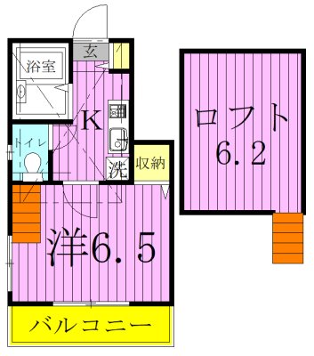 リバーサイド北千住 間取り図