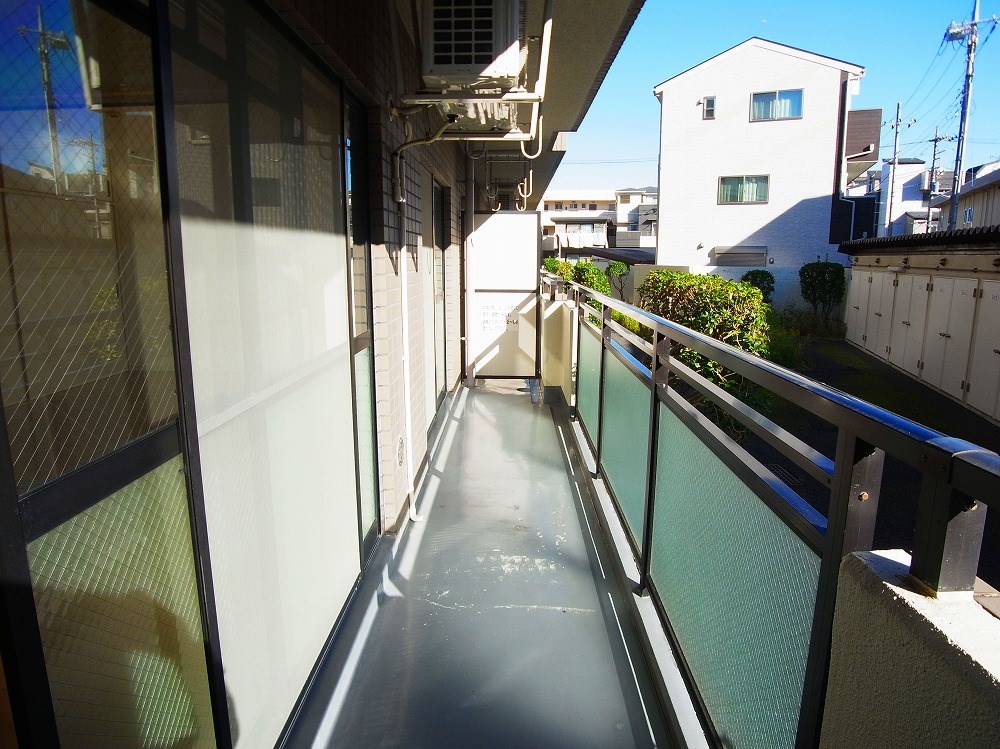 ラポール中川 ベランダ