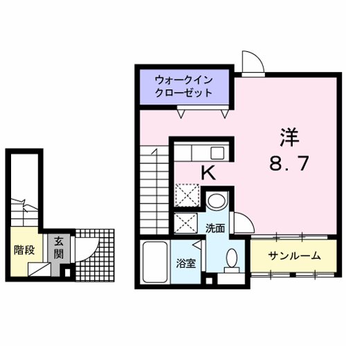 アルページュ町屋 間取り図