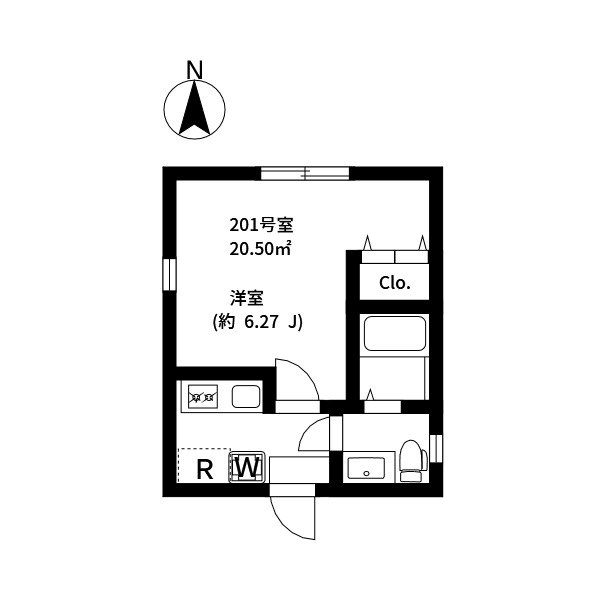 EXENTIA ROKUCHO 間取り図