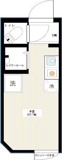 カーサ・コスタ南千住 間取り図