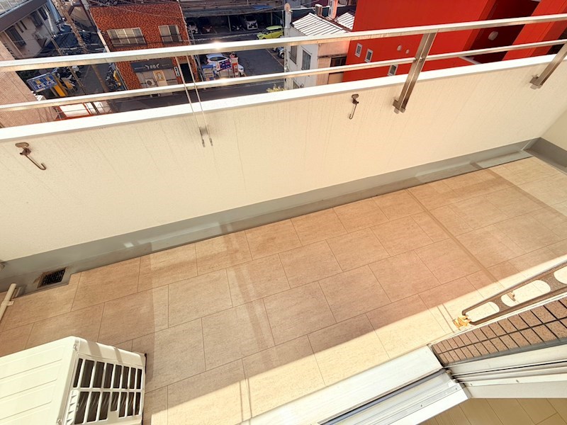 コンフォリア竹ノ塚ウエスト ベランダ