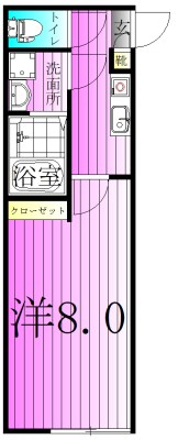 ブルーメンクレスト 間取り図