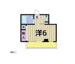 MKビル竹ノ塚 間取り図