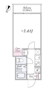 ＧＲＡＤＯ　kameari 間取り図