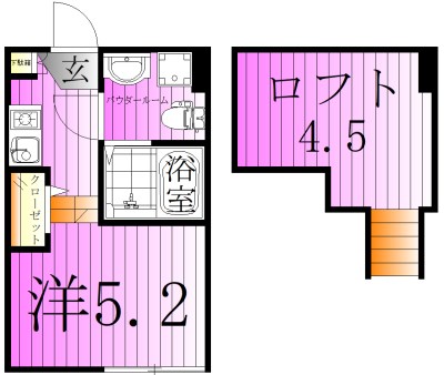 ローレンスヒルズ 間取り図