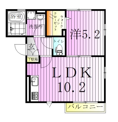 サンクレール 間取り図