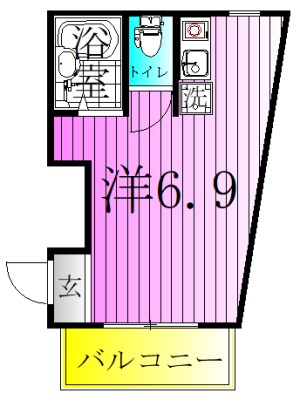 ＭＥＬＤＩＡ江北 間取り図