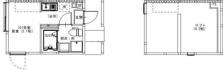 金町BASE 間取り図