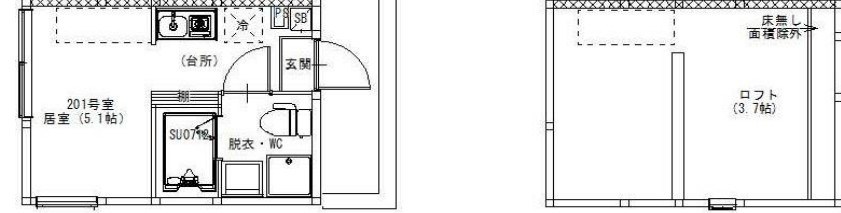 金町BASE 間取り図