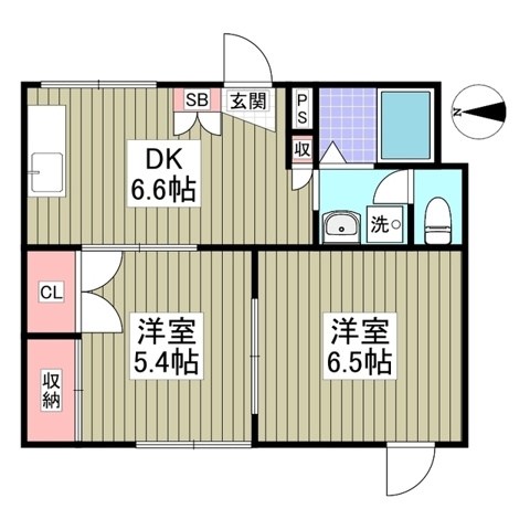 桜井マンション 間取り図