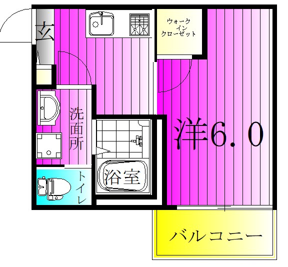 ＫＥＩＡＩ　ＲＥＳＩＤＥＮＣＥ　新松戸Ⅱ 間取り